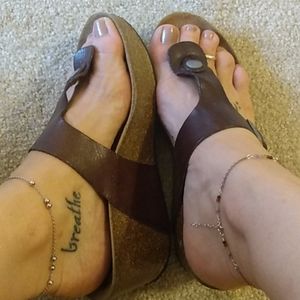 Wedge sandals
